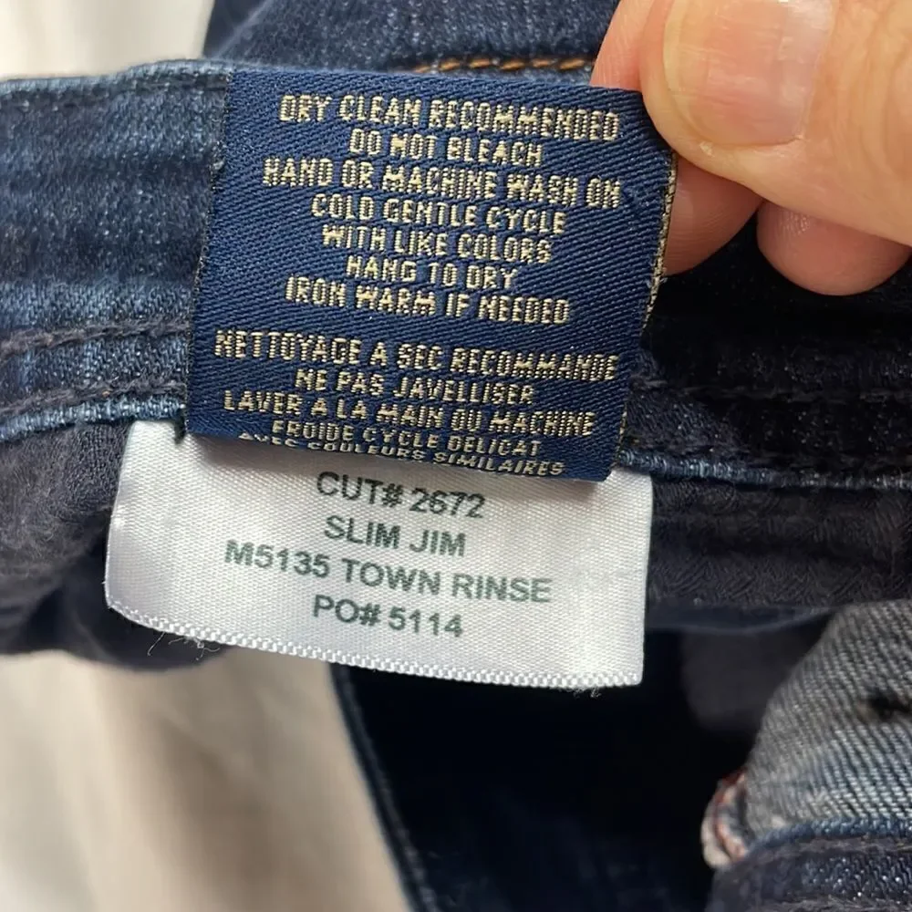 Fidelity Slim Jim Town Rinse Jeans Size 31
